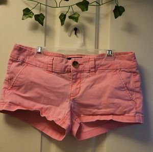 American Eagle Outfitters Pink Shortie Stretch Shorts